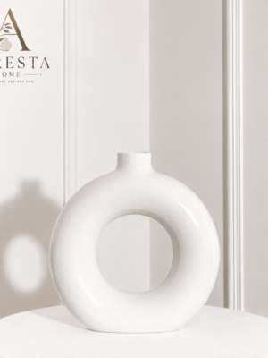 Plain Luna Loop Vase ( without flowers )