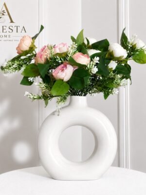 Plain Luna Loop Vase ( without flowers )-img2