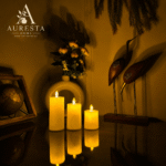 3 Pieces Led Candle Set
