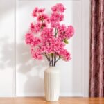 Artificial Cherry Blossom Stem – Pink ( Set of 2 Pcs )