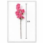 Artificial Cherry Blossom Stem – Pink ( Set of 2 Pcs )
