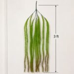 Artificial Hanging Foxtail Fern Bush ( Set of 2 Pcs )