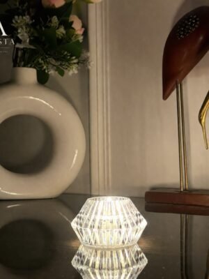 Auresta Home – Crystal Glow LED Tealight Set of 12 PCS
