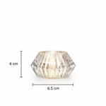 Auresta Home – Crystal Glow LED Tealight Set of 12 PCS