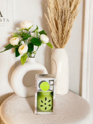 Ceramic Aroma Diffuser with Candle Gift Set