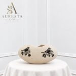 Ceramic Bird Art Egg Planter ( without grass )
