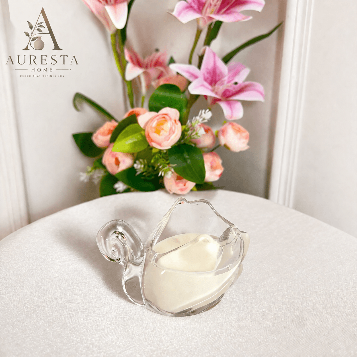 Crystal Swan Scented Candle-img3
