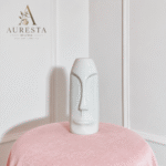 Azure Face Vase (without pampas)