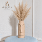 Azure Face Vase (without pampas)