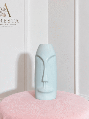 Azure Face Vase (without pampas)