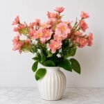Elegant Blossom Silk Flower Bouquet – Set of 4 Pcs (5 Colours Available)