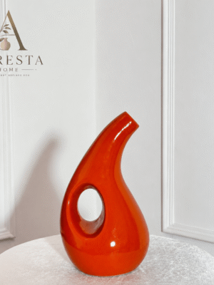 Flame Loop Vase ( without flowers )
