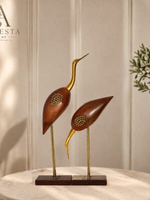 Golden Harmony Crane Duo