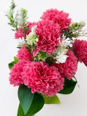 Hot Pink Chrysanthemum Bouquet ( Set of 4 Pcs )