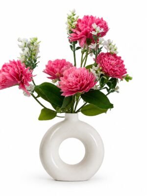 Hot Pink Chrysanthemum Bouquet ( Set of 4 Pcs )-img2