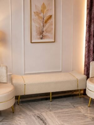 Luxe Velvet Accent Seating Set (3-Piece)
