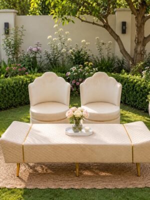 Luxe Velvet Accent Seating Set (3-Piece)-img2
