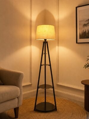 Nordic Glow Tripod Floor Lamp