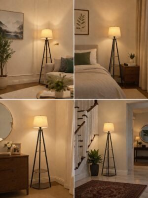 Nordic Glow Tripod Floor Lamp-img2
