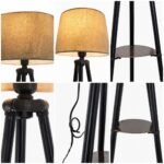 Nordic Glow Tripod Floor Lamp