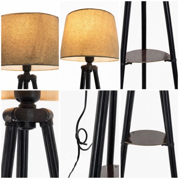 Nordic Glow Tripod Floor Lamp