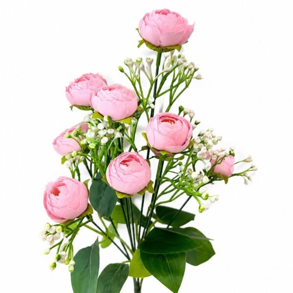 Pink Mini Peony Bouquet ( Set of 2 Pcs )