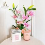 Pink Peony Scented Soy Wax Candle