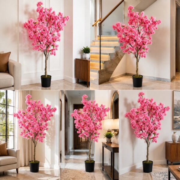 Premium Cherry Blossom Tree with Pot ( 5 ft )