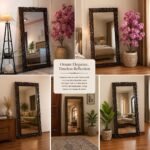 Premium Full-Length Ornate Floor Mirror