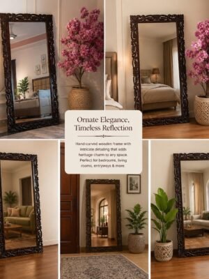 Premium Full-Length Ornate Floor Mirror-img2