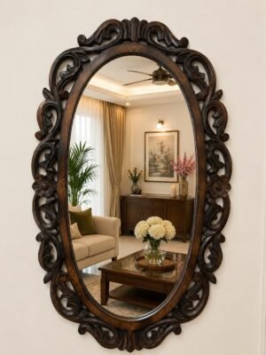 Regal Heritage Oval Wall Mirror