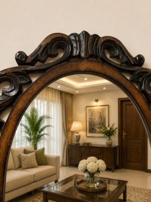 Regal Heritage Oval Wall Mirror-img2
