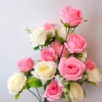 Royal Blush Rose Bouquet – 18 Heads ( One Piece )