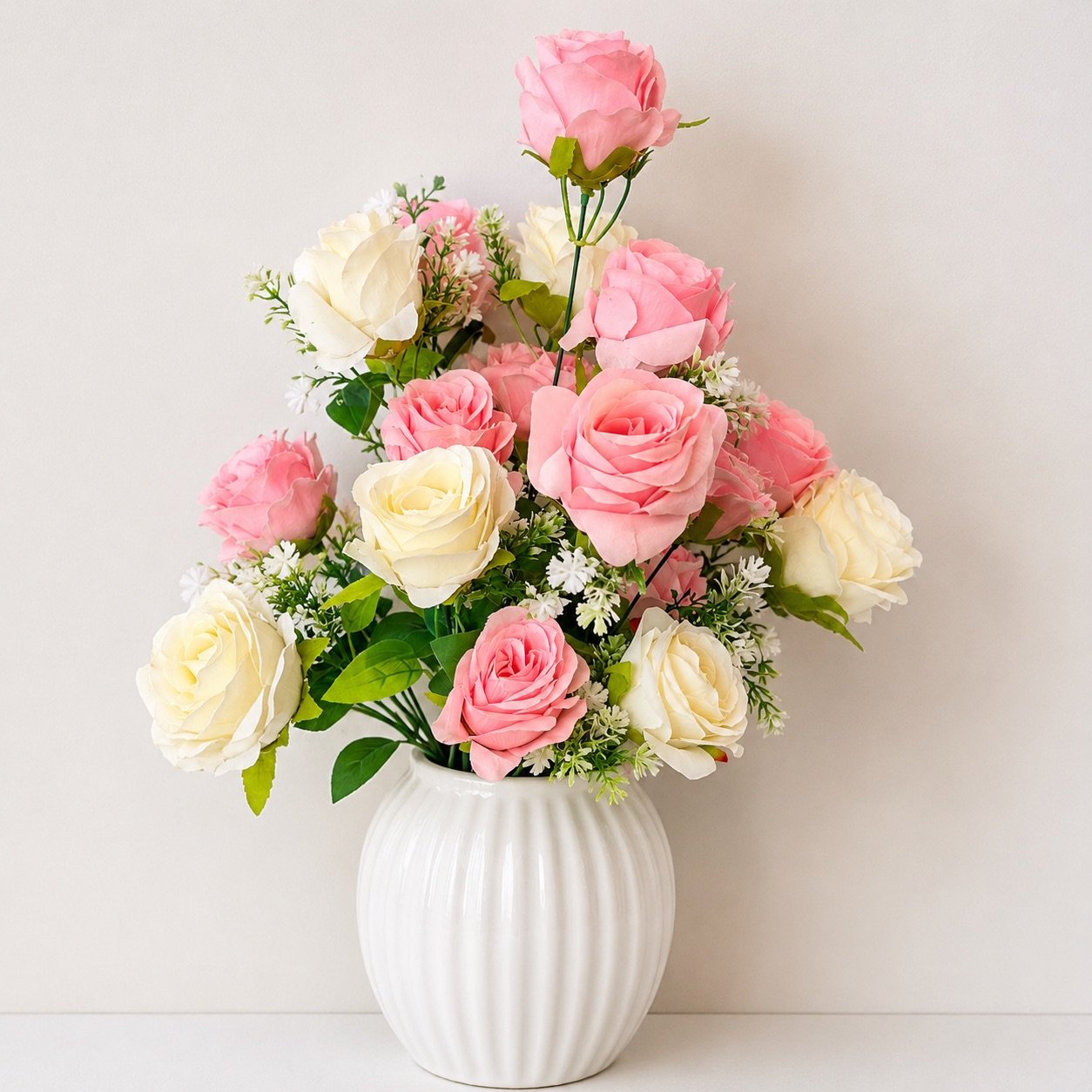 Royal Blush Rose Bouquet – 18 Heads ( One Piece )-img2
