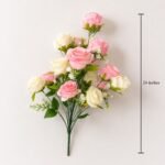 Royal Blush Rose Bouquet – 18 Heads ( One Piece )