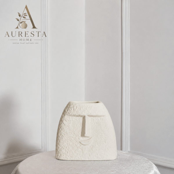 Serene Face Vase ( without pampas )