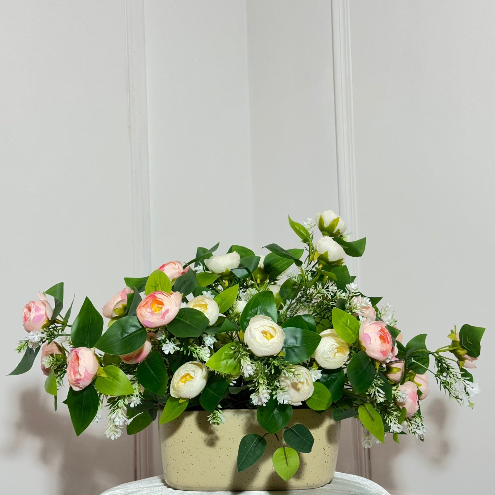 Speckled Ceramic Oval Planter-img2