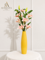 Sunshine Tall Ceramic Vase ( without flowers )