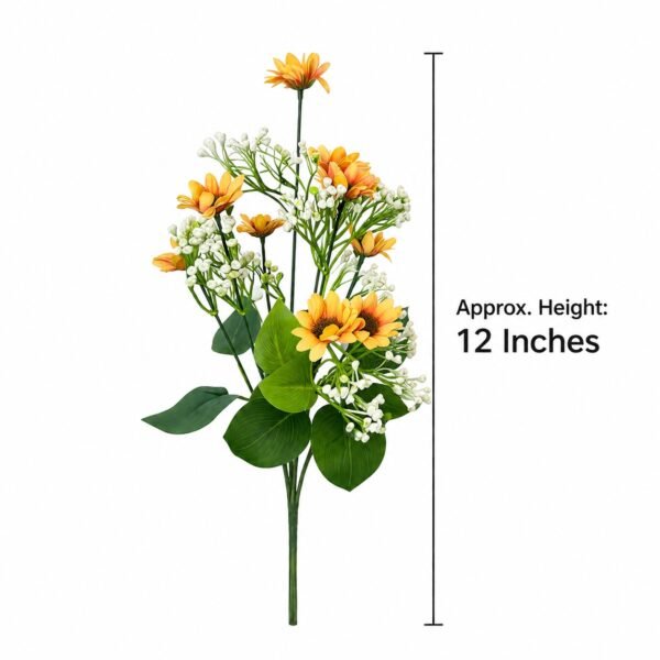 Blossom Charm Daisy Spray – 9 Heads ( Set of 4 Pcs )